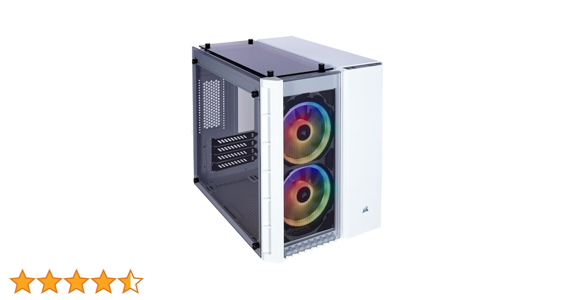 Amazon.co.jp: Corsair Crystal 280X RGB -White- キューブ型PC